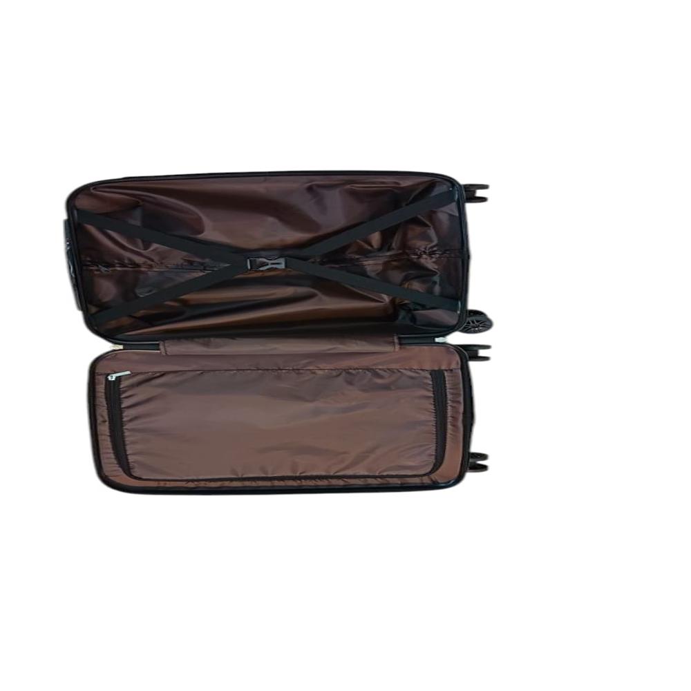 TEAL ABS TROLLEY BAG
