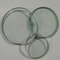 Round Industrial Toughened Glass - Color: Custmize