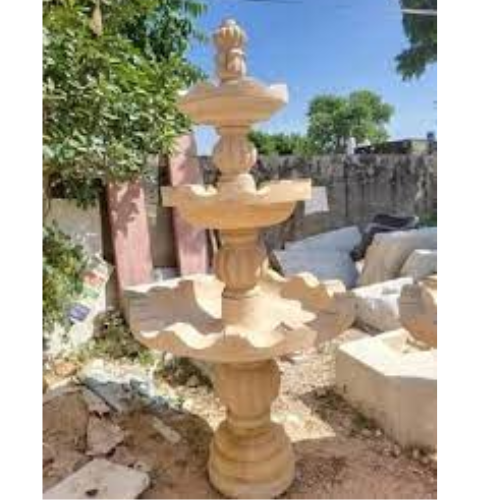 Brown Sandstone Water Fountain