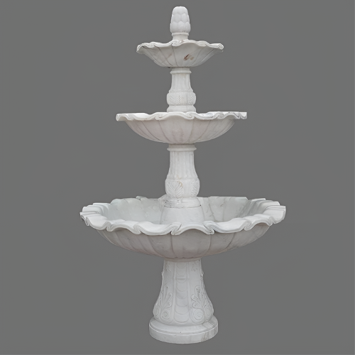 Carving stylish marble fountain