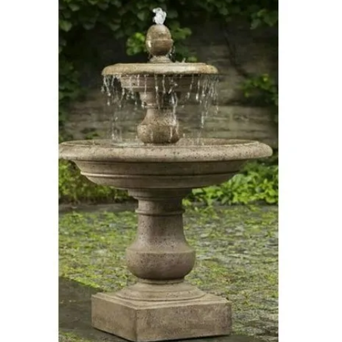 Sandstone Carved Water Fountain - Weight: 600 Kilograms (Kg)