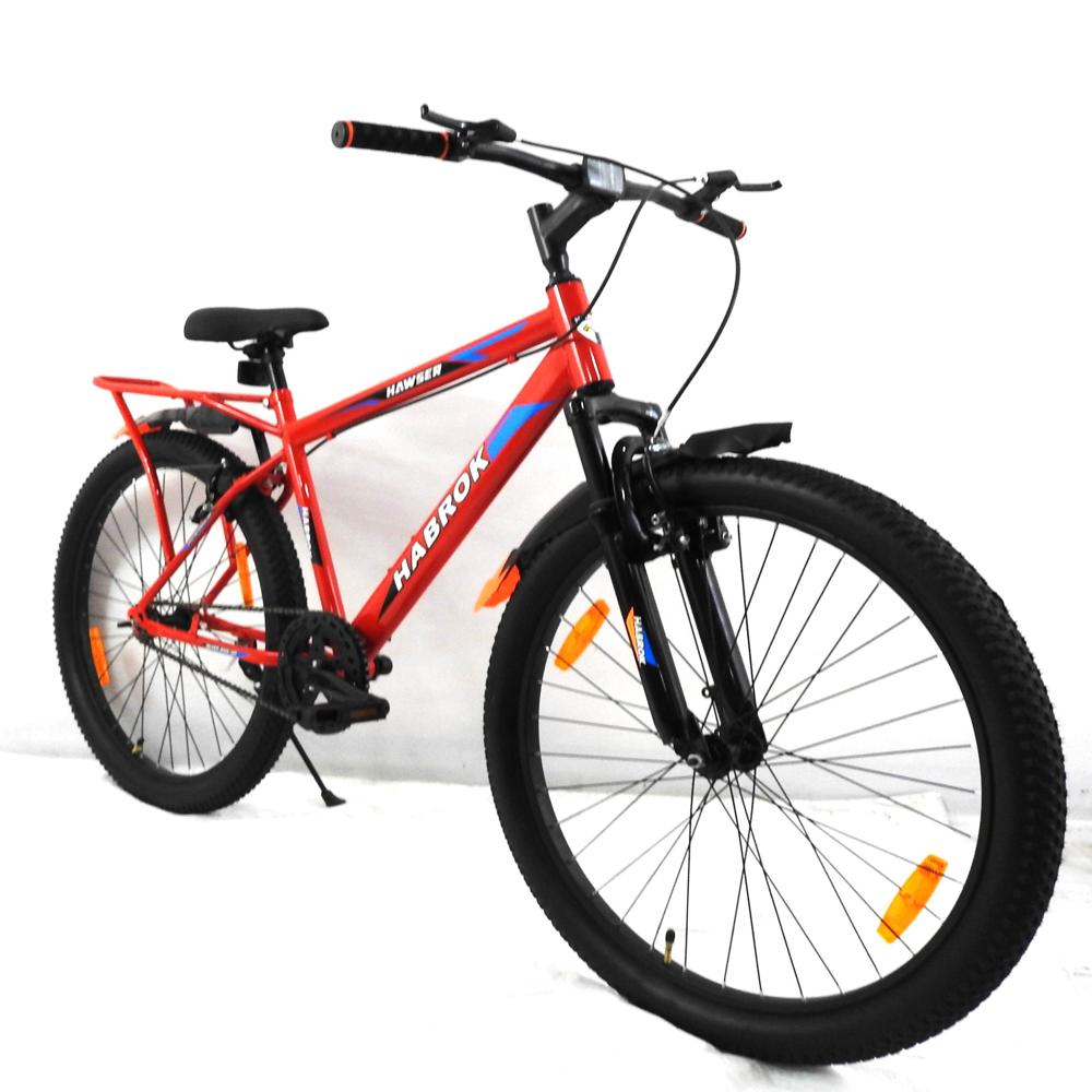 HBK-SMH-11 26T HAWSER, IBC, STEEL RIM, FRONT SUSPENSION, V/BRAKE, 26x2.40