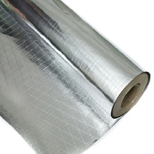 Fsk-Sa Radiant Barrier Film Reinforcement Aluminum Foil Kraft Paper - Color: Silver