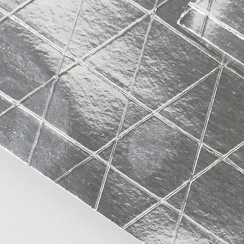 Scrim Reinforced Vcl Insulation - Color: Silver