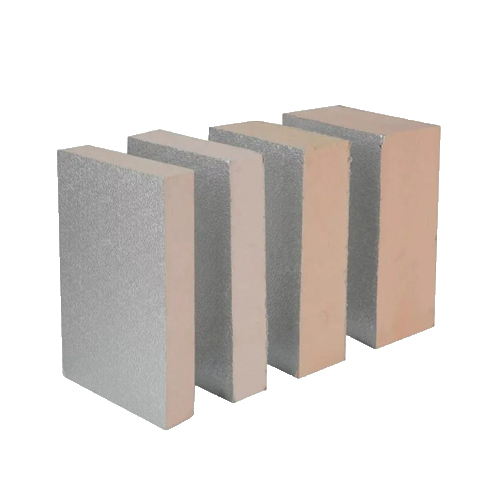 Aluminum Foil Non Woven For Phenolic Form Board - Color: Silver