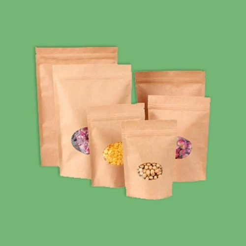 Biodegradable Poly Coated Kraft Paper - Color: Brown