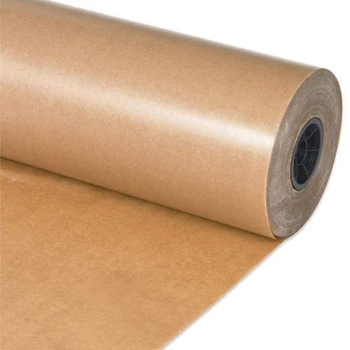 50 Gsm Poly Coated Kraft Paper - Color: Brown