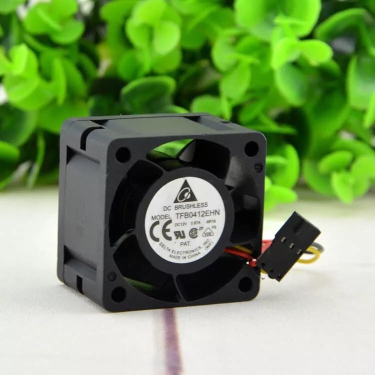 DELTA TFB0412EHN DC Brushless 12V=0.17A DC Cooling Fan 40 * 40 * 28mm 4-Wire