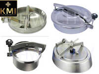Ss Dairy Tank Manhole - Color: Silver