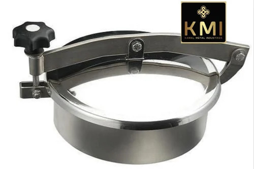 Ss Dairy Tank Manhole - Color: Silver