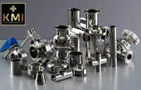 202 Ss Dairy Fittings - Color: Silver