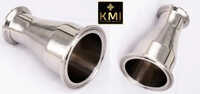 Ss Tc End Dairy Reducer - Color: Silver
