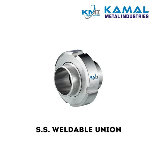 SS SMS, वेल्ड करने योग्य यूनियन फिटिंग्स