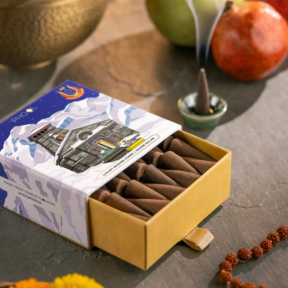 Gulab Deluxe Incense Cones - Feature: Eco-friendly