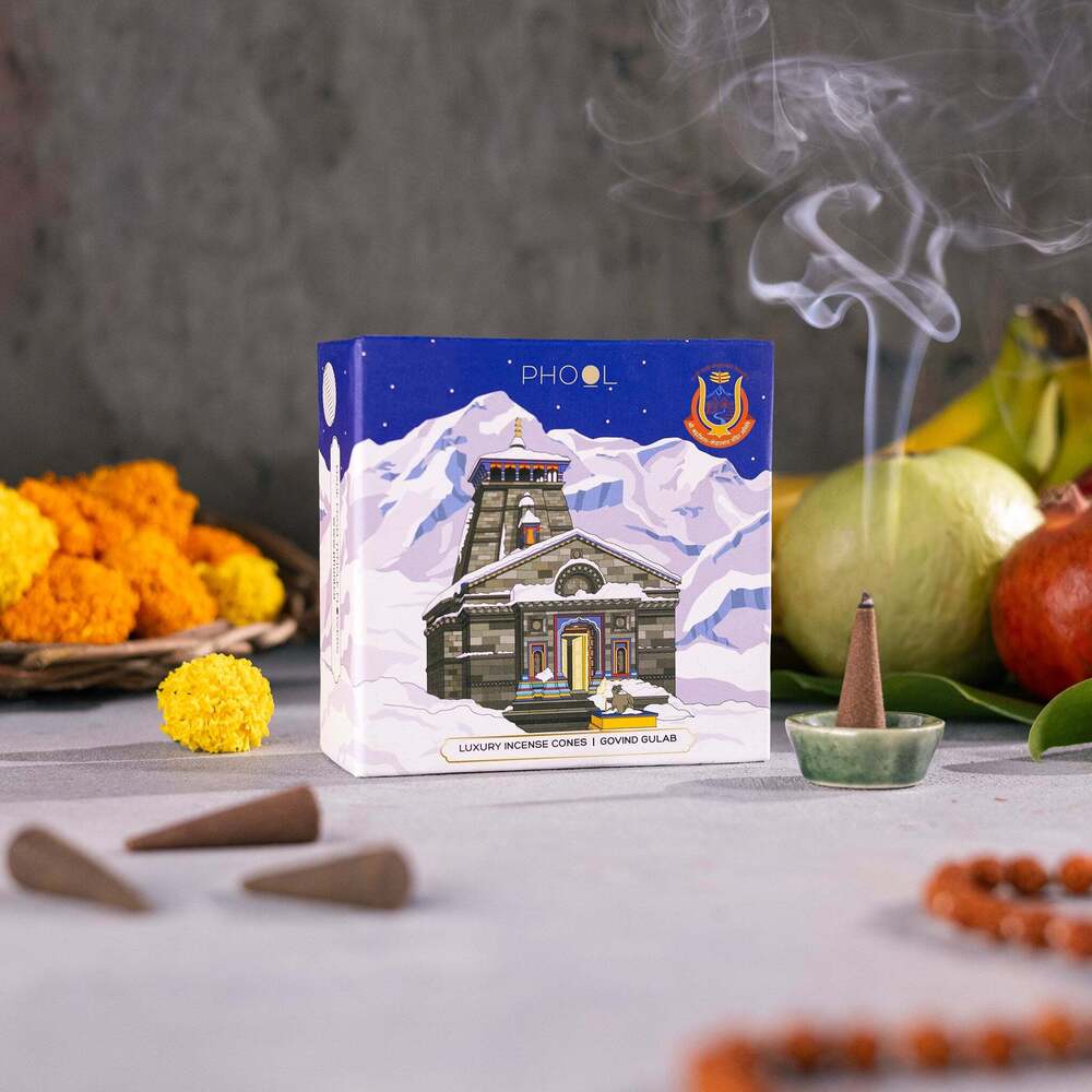 Gulab Deluxe Incense Cones - Feature: Eco-friendly