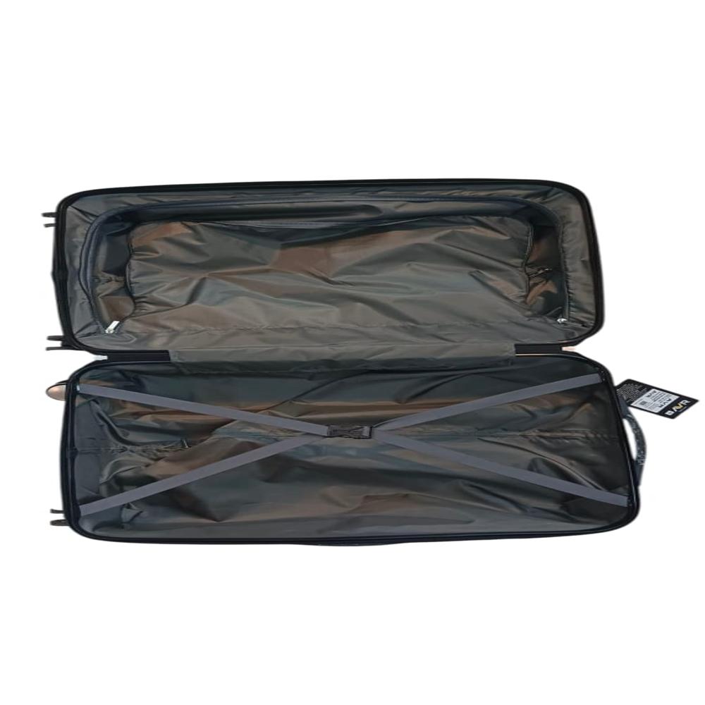 BLACK ABS TROLLEY BAG
