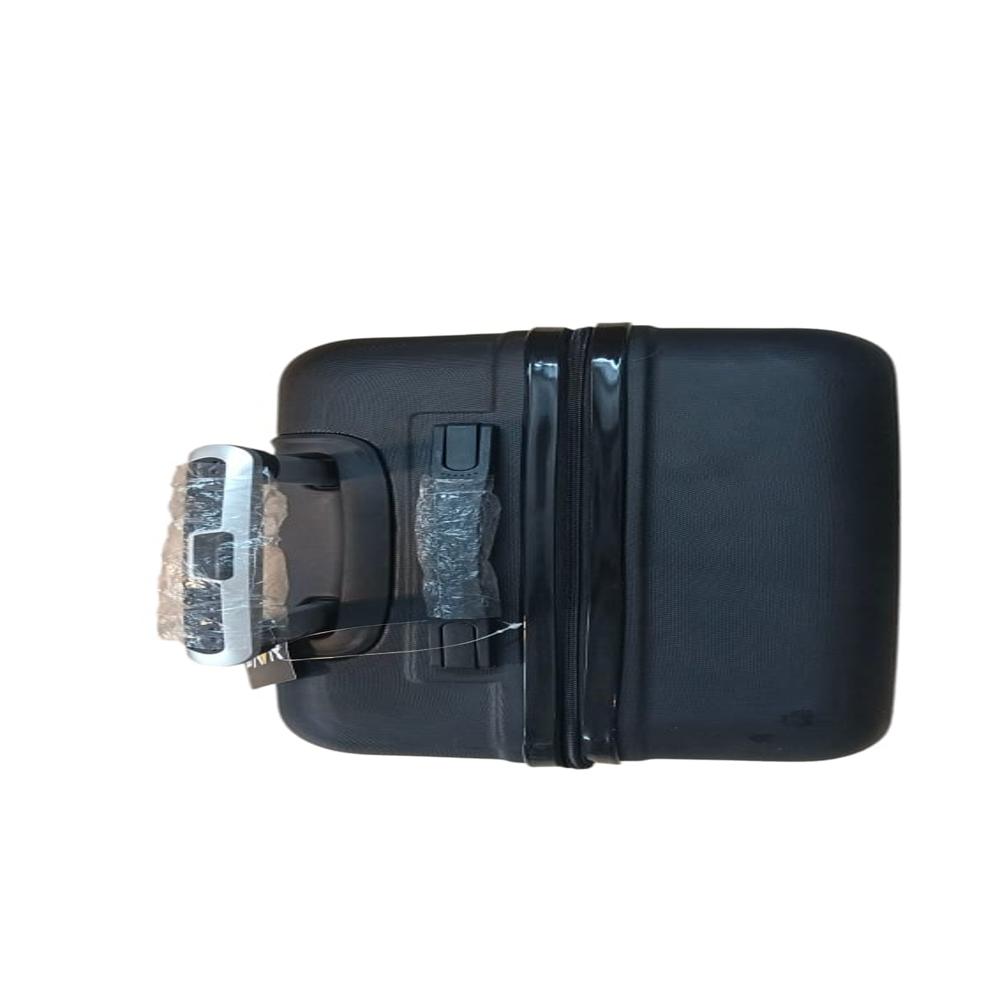 BLACK ABS TROLLEY BAG