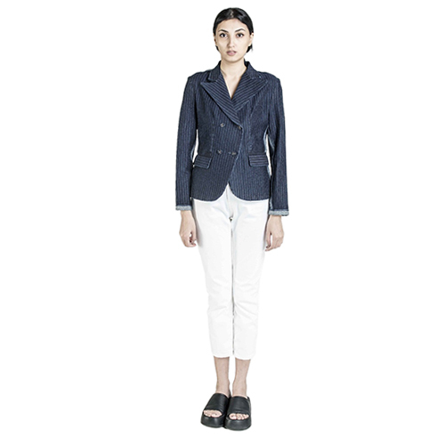 Ladies Denim Blazer - Color: Blue