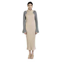 Ladies Knitted Dress - Color: Multicolor