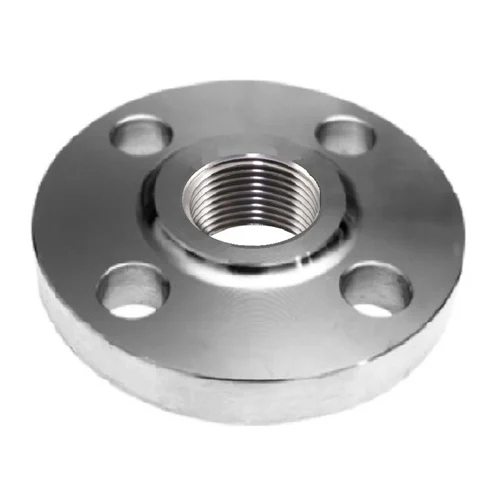 Stainless Steel Forged Flange - Color: Silver