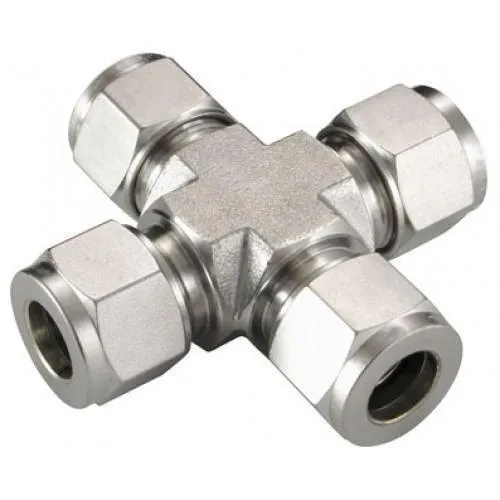 Stainless Steel Union Cross - Color: Silver