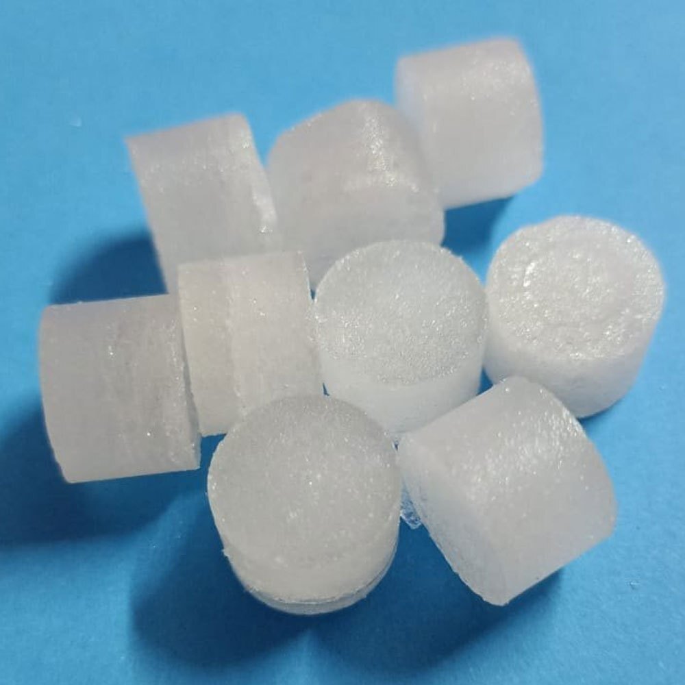Camphor Tablet - Camphor Material, 500 Gm Packet, White Color, Smokeless Design | Insect & Flea Repellent, Hygienically Formulated