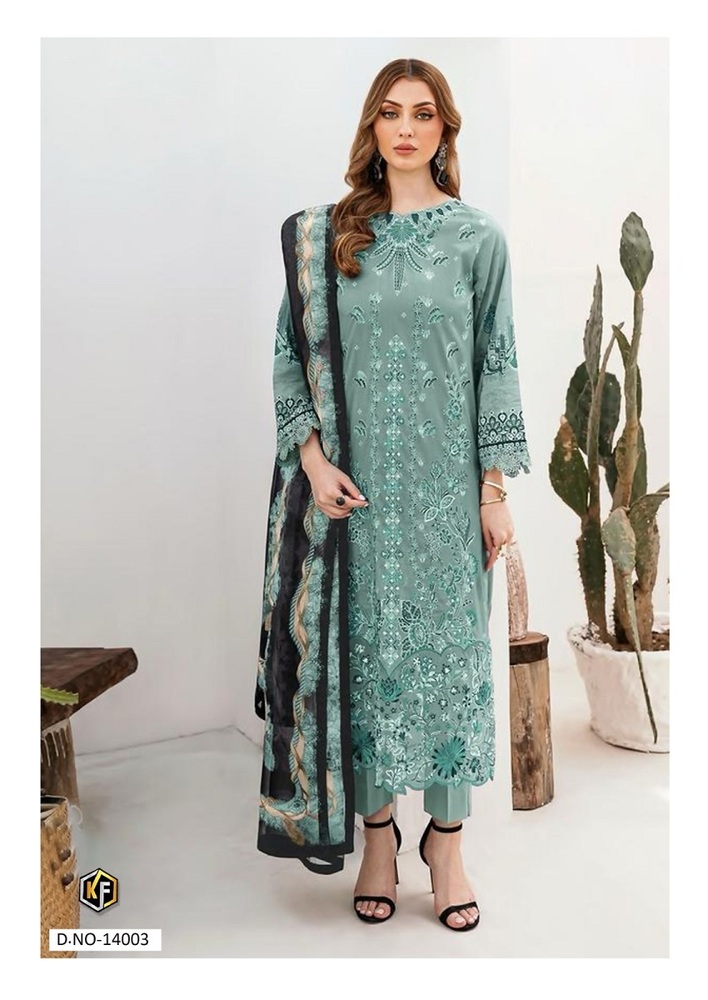 Keval Nx Hit Vol-14  Karachi Dress Material