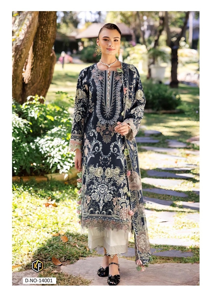Keval Nx Hit Vol-14  Karachi Dress Material