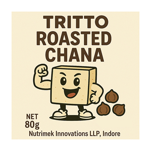 80 ग्राम ट्रिट्टो भुने चने