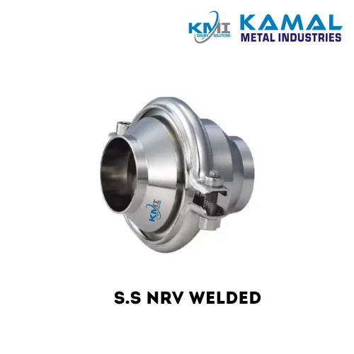Ss Nrv Welded Dairy Valves - Color: Silver