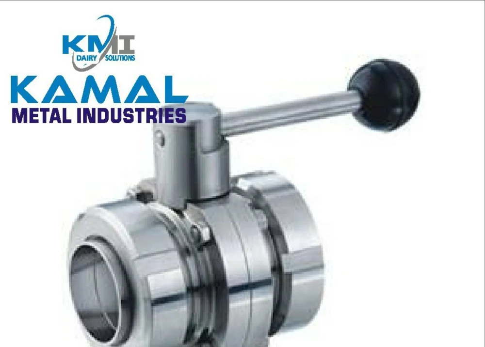 SS Butterfly Valves With Union 304