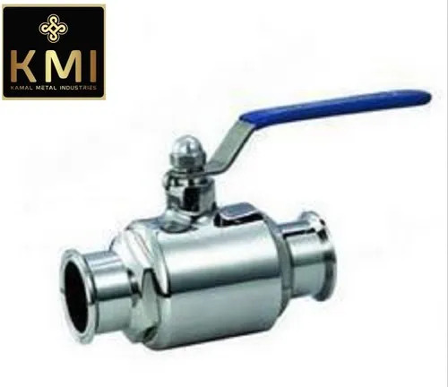 Ss Tc End Ball Valves 304 - Color: Silver