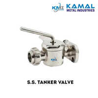 Ss Dairy Tank Valves 304 - Color: Silver
