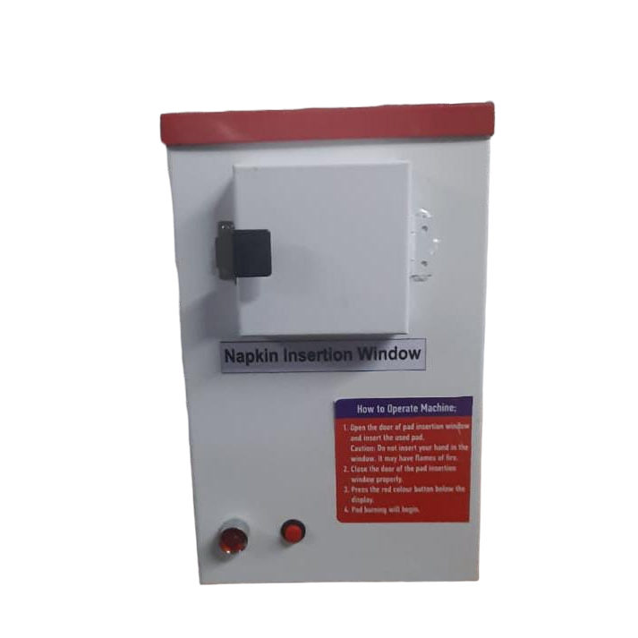 Sanitary Napkins Incinerator Machine - Capacity: 50 Napkins/Day Pcs/Hr