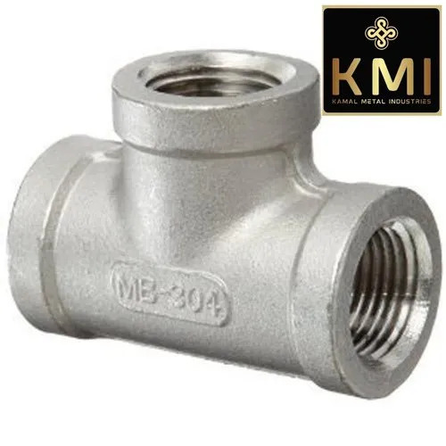 Ic Elbow Tee 304 - Color: Silver