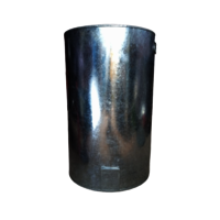 Seed Storage Bin - Color: Silver