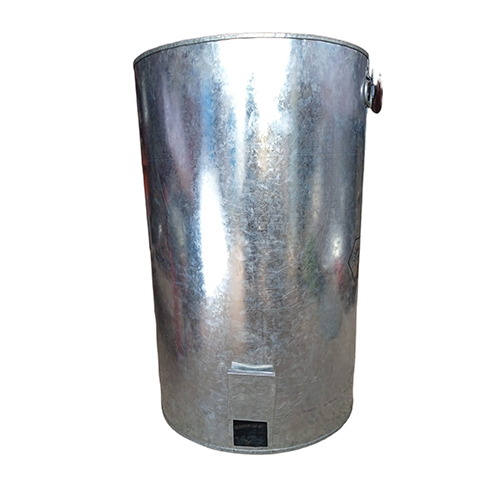 Seed Storage Bin - Color: Silver