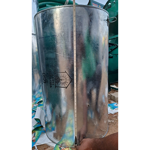 Seed Storage Bin - Color: Silver