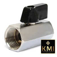 Ss Mini Ball Valve - Color: Silver