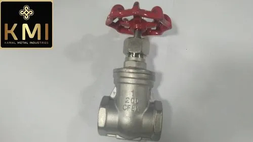 Ss Gate Valve - Color: Silver