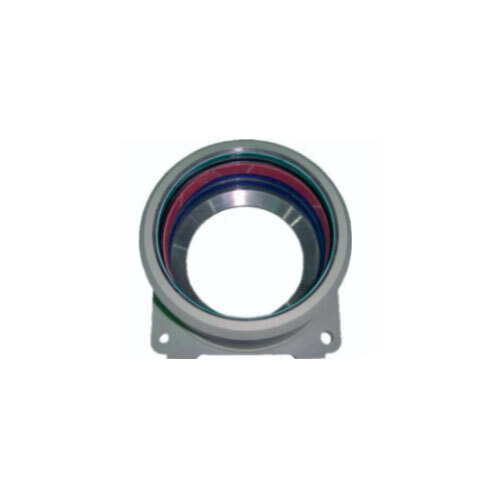 Concrete Pump Discharge Support With Seal Kit - Color: Silver