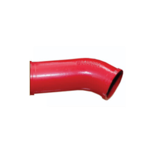 Elbow For Condrete Pump Pipeline - Color: Red