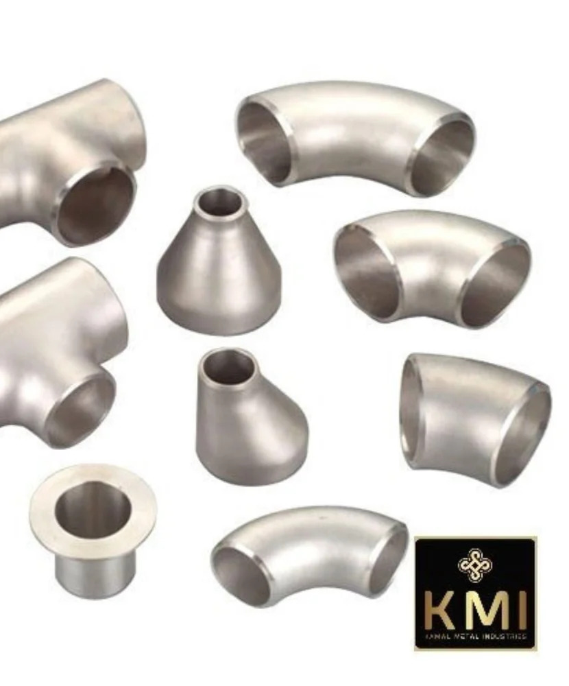Stainless Steel Pipe Fittings - Color: Silver