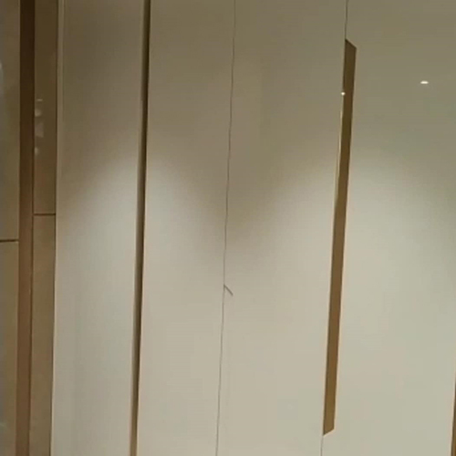 Pu Finish Wardrobe - Color: Transparent