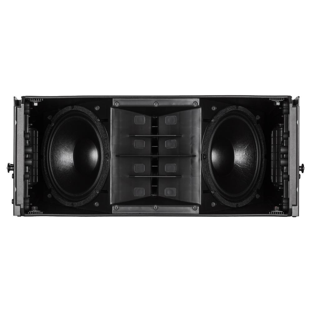 Hdl30a Dual 10 Active Line Array Speaker Sound System - Color: Black