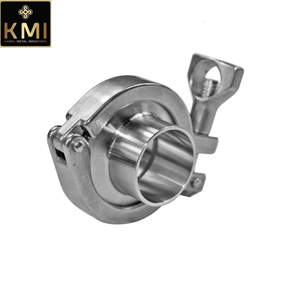 Tc Clamp With Ferrule 304 - Color: Silver