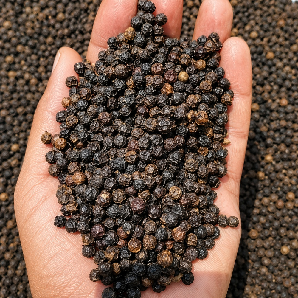Black Pepper - Food Grade, Raw Granules | Shelf Life 6-12 Months, Store at Room Temperature, Bold Culinary Flavor