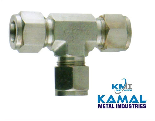 Ss Instrumental Ferrule Tee - Color: Silver
