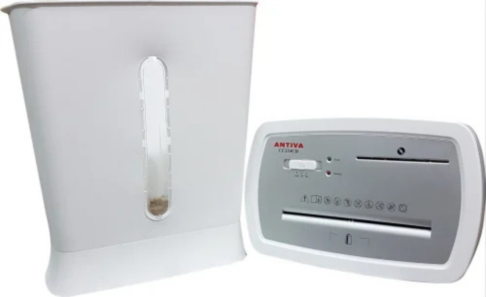 Antiva Cc234Cd Cross Cut Paper Shredder - Dimension (L*W*H): 350 X 218 X 450 Millimeter (Mm)