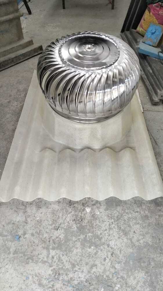 Air Ventilator - Round Sheet Metal, Central Installation | Efficient Airflow Enhancement For Factories, Industrial Spaces & Warehouses